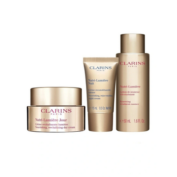 Clarins Nutri-Lumiere Expertise Set - 3 Piece